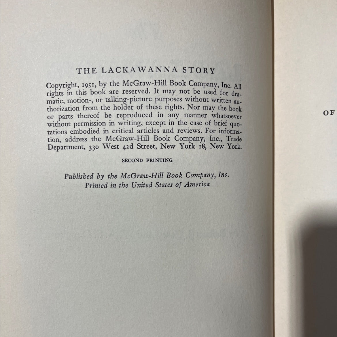 the lackawanna story the first hundred years of the delaware, lackawanna and western railroad book, by Robert J. Casey