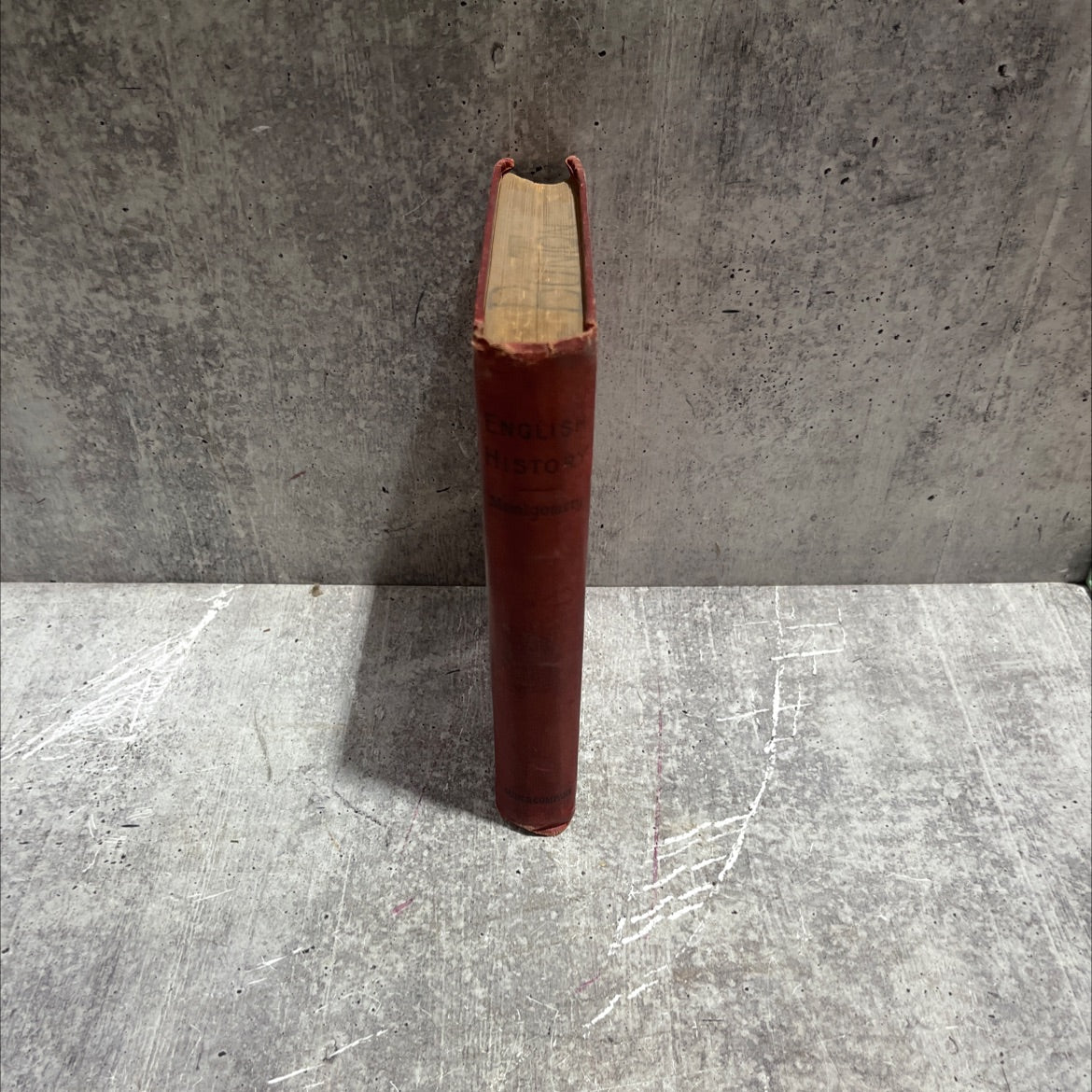 the leading facts of english history book, by d. h. montgomery, 1890 Hardcover