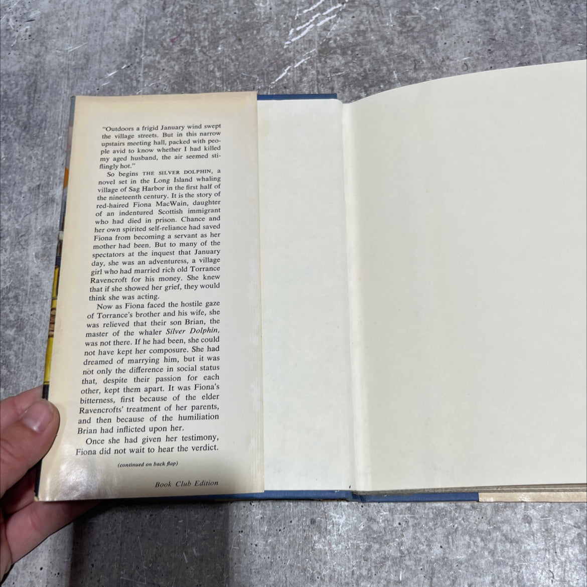 the silver dolphin book, by Velda Johnston, 1979 Hardcover