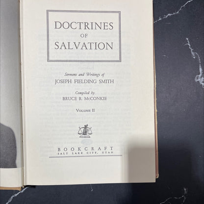 doctrines of salvation book, by joseph fielding smith, 1969 Hardcover