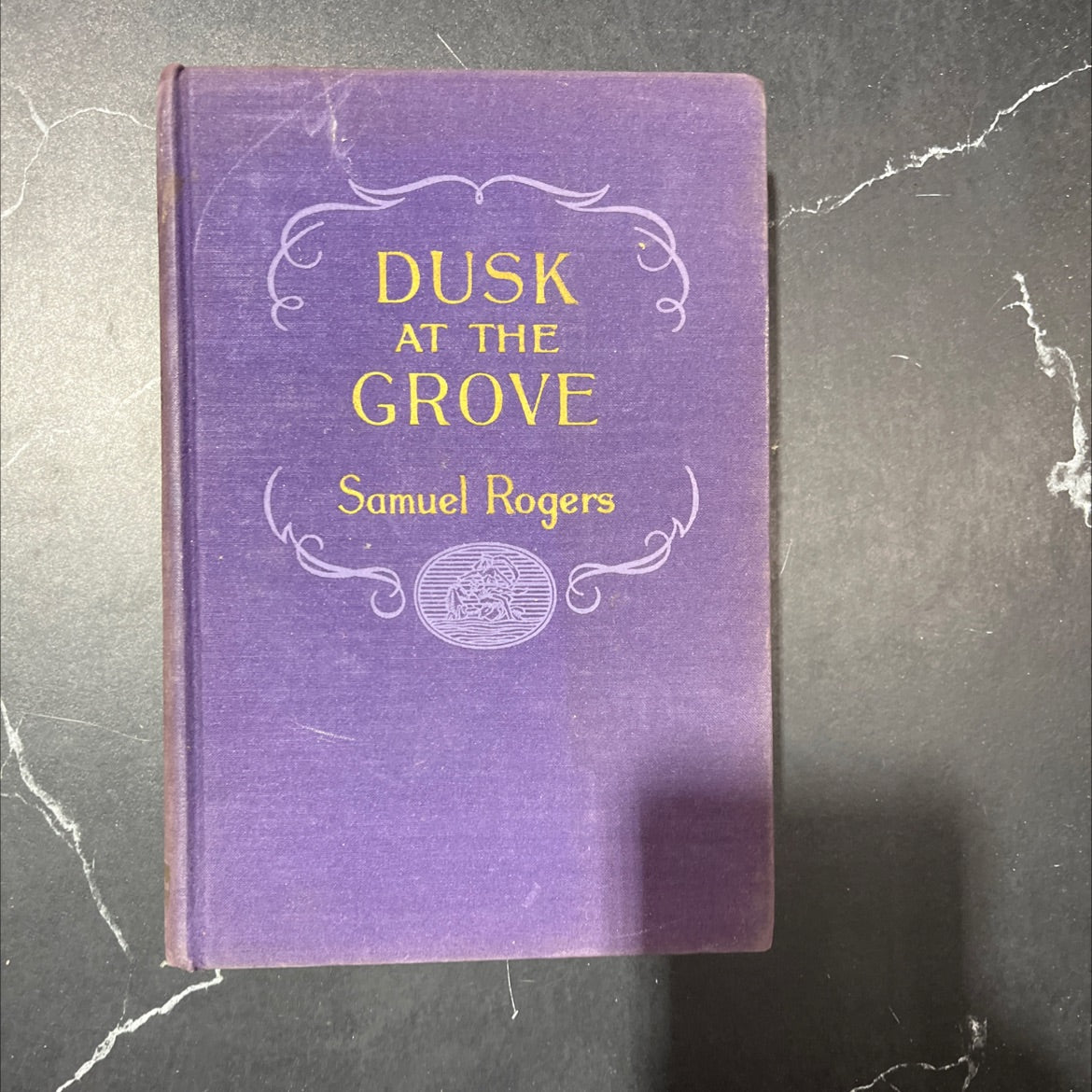 dusk at the grove book, by samuel rogers, 1934 Hardcover