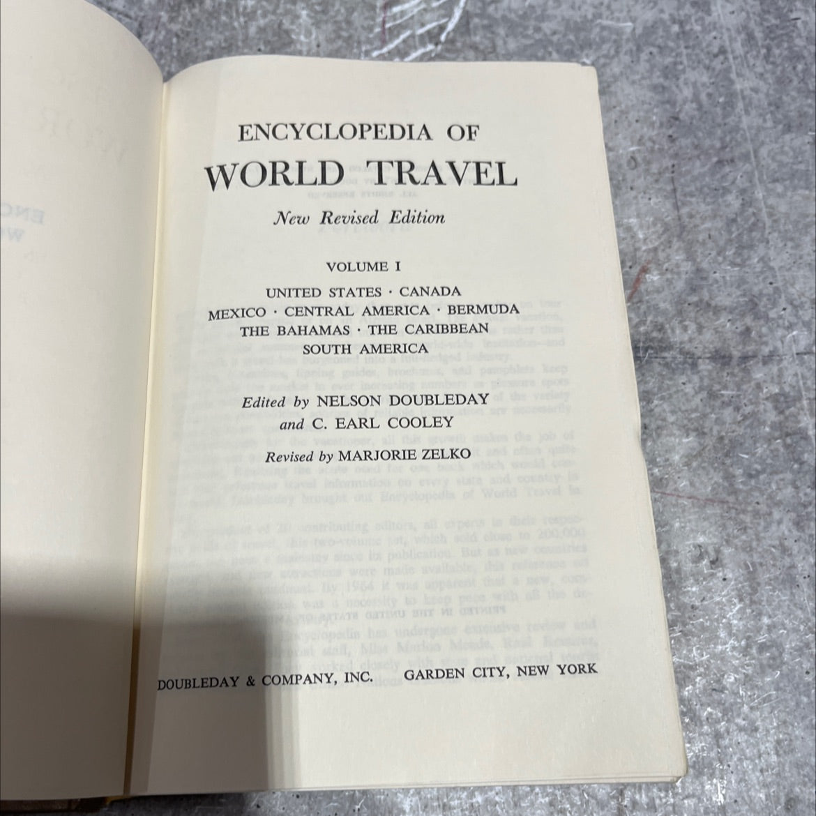 encyclopedia of world travel new revised edition mexico volume i united states canada central america bermuda the