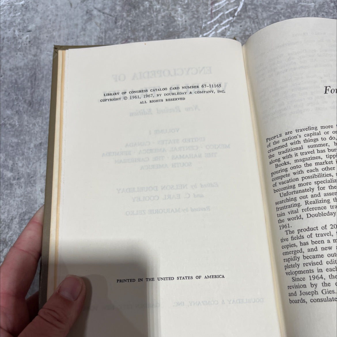 encyclopedia of world travel new revised edition mexico volume i united states canada central america bermuda the