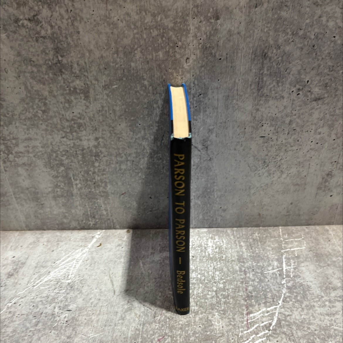 parson to parson book, by adolph bedsole, 1964 Hardcover