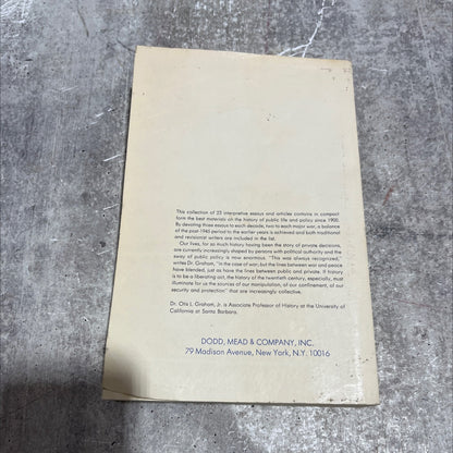 perspectives on 20th century america book, by otis l. graham, jr., 1973 Paperback