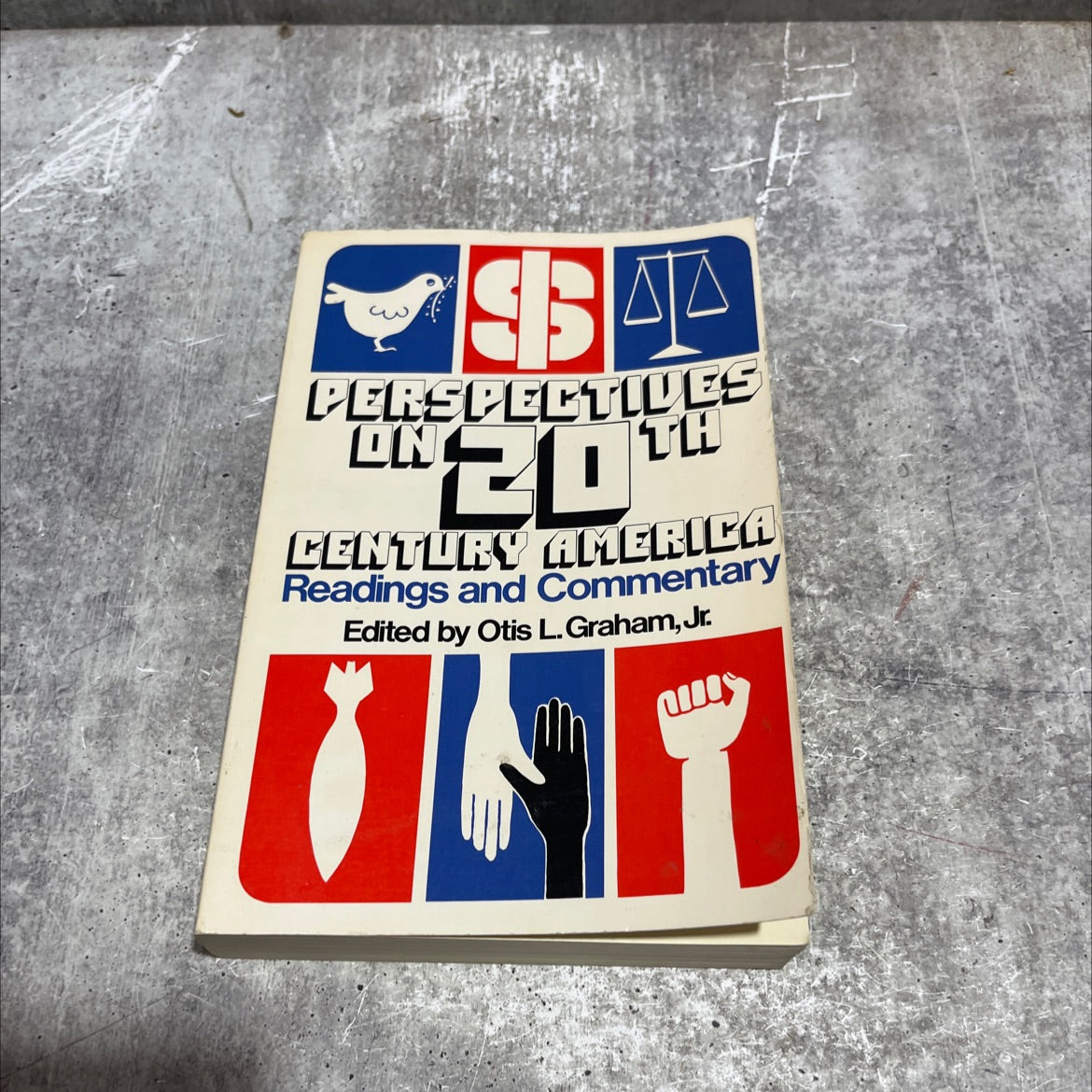 perspectives on 20th century america book, by otis l. graham, jr., 1973 Paperback