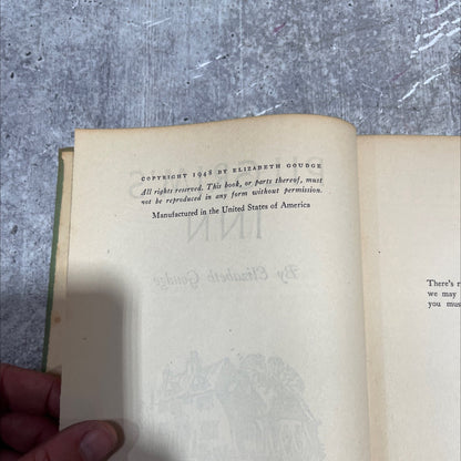 pilgrim's inn book, by elizabeth goudge, 1948 Hardcover