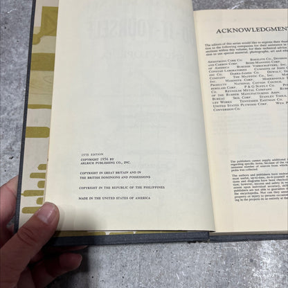 popular science do-it-yourself encyclopedia illustrated edition volume 2 book, by unknown, 1958 Hardcover