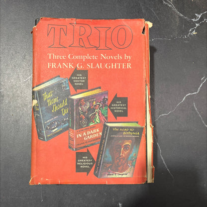 that none should die in a dark garden the road to bithynia book, by Frank G. Slaughter, 1951 Hardcover