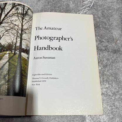 the amateur photographer's handbook book, by Aaron Sussman, 1973 Hardcover