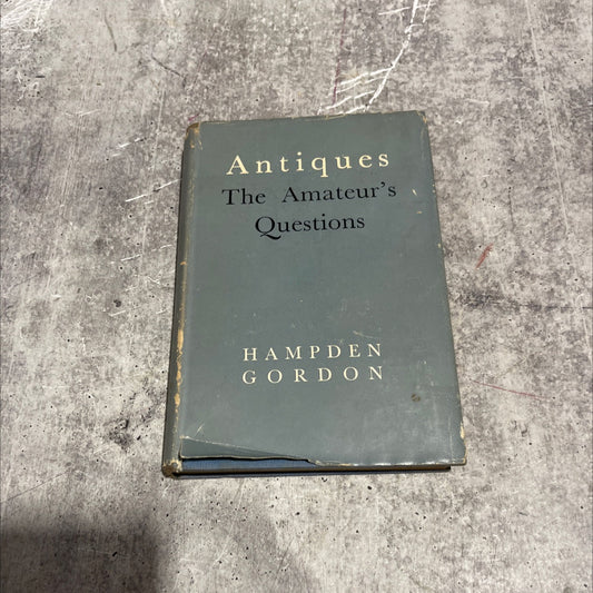 the amateur's questions book, by hampden gordon, c. b., 1957 Hardcover