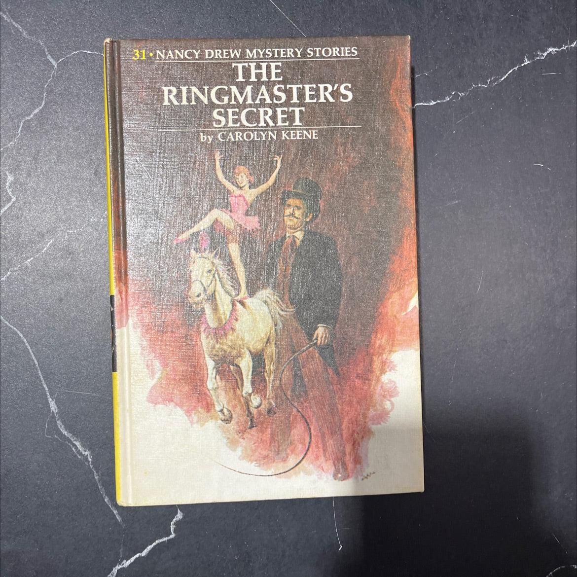 the ringmaster's secret book, by carolyn keene, 1974 Hardcover