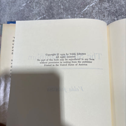 the silver dolphin book, by Velda Johnston, 1979 Hardcover