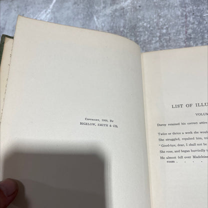the works of guy de maupassant volume vi bel ami illustrated book, by guy de maupassant, 1909 Hardcover